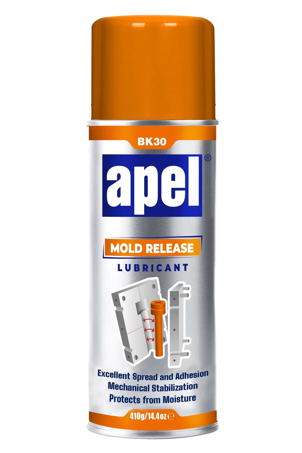 Apel BK30 Silicone Mold Release Spray Silicone Lubricant